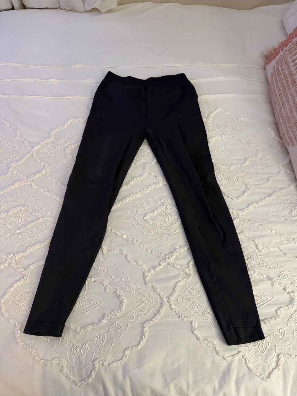 V waist Grey   Stretch Leggings